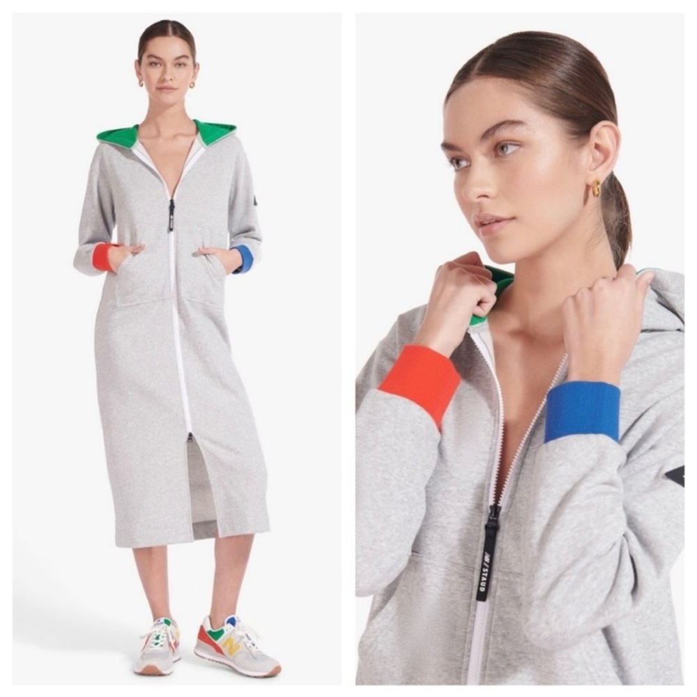 STAUD x New Balance Hoodie Dress
